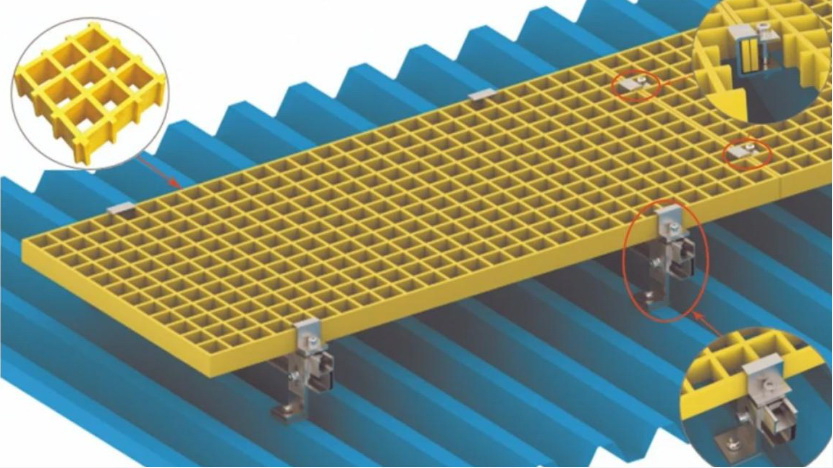 ROOF FRP Walkway